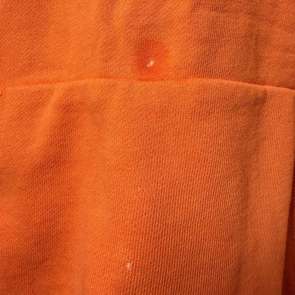 Reebok Bright Orange Logo Pullover Hoodie - Men's - Picture 3 of 3